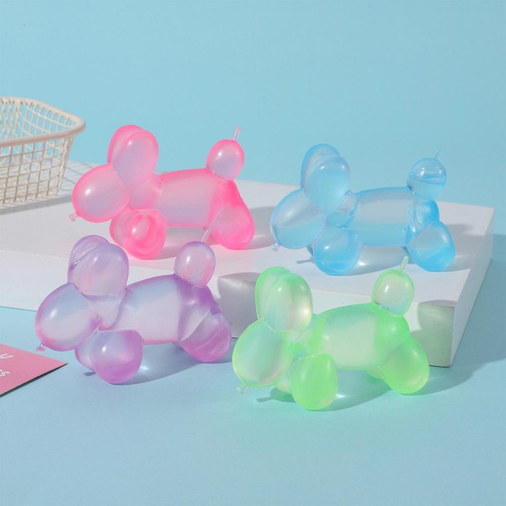 Bubble Slow Perfume Bottle Maltose Pinch Music Ventilation Toy Car Dog Decompression Ball