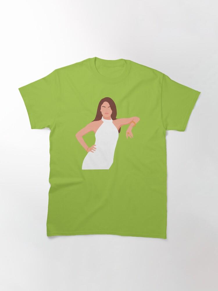 Selena Gomez Lineless Illustration Classic T-Shirt