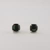 Green Tourmaline Gemstone 925 Sterling Silver Jewelry Handmade Stud Earring 1" For Your Love EE-181-17