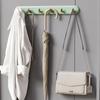 ZNMW Multi-functional No-Drill Adhesive Hook Rack
