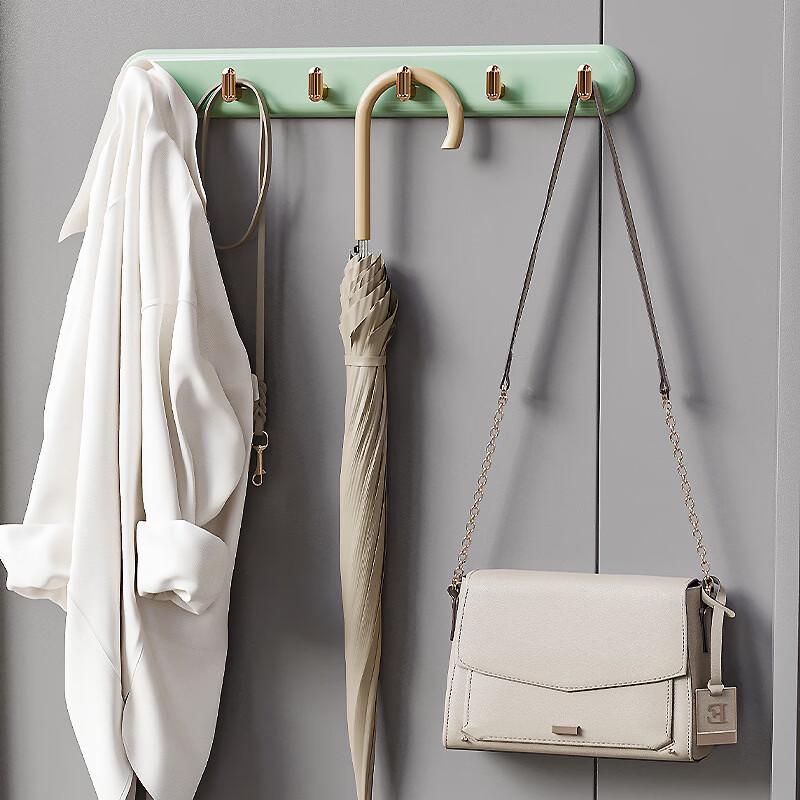 ZNMW Multi-functional No-Drill Adhesive Hook Rack