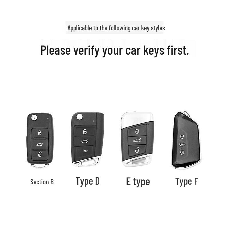 Volkswagen Key Covers for Magotan, Passat, CC, Tiguan L, Sagitar, Golf, Bora, Lamando, Lang.