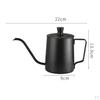 Coffee Kettle, Gooseneck Kettle Stainless Steel Spout, and tea Pot Support 350ML