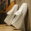 Casual Slip On Formal Loafers Street Style Men Moccasins New Design Male Driving Shoes Leisure Walk Slip On Footwear Lazy Flats