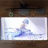 Tastatură și Mousepad Gaming Odette Genshin Impact PC Cauciuc Overlock Mousepad Birou Bază Anti-alunecare Imprimare HD Covor de Birou XXL