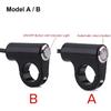 Motorcycle Handlebar Mount Button Switch 7/8" 22mm Motorcycle Push Start Button Horn Button Headlight Brake Fog Lights ON/Off Button with Blue Light