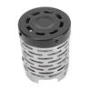 Camping Heating Stove Cover Stainless Steel High Temperature Resistant Camping Mini Heater Tent Heating Cover