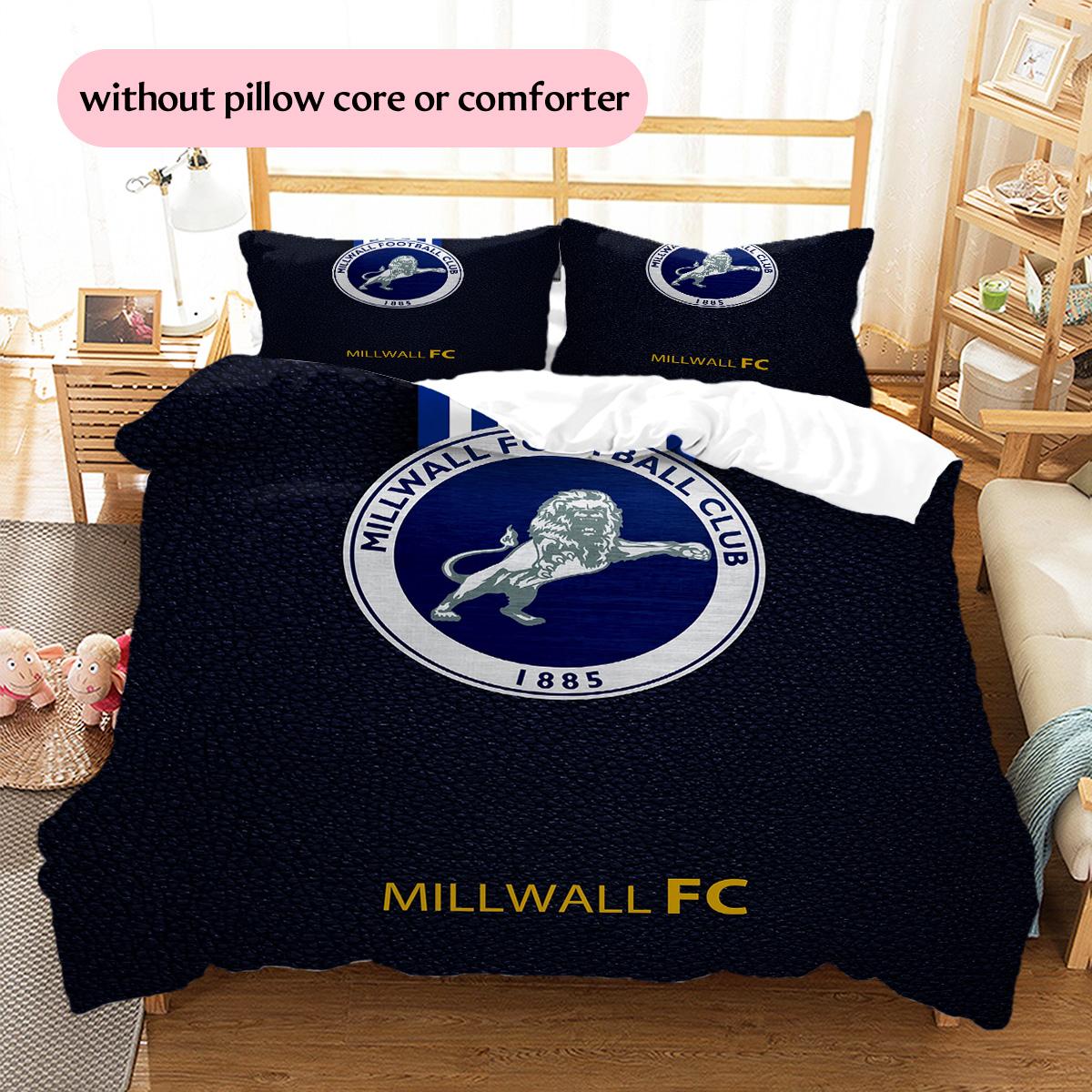 

Millwall Pattern Bedding Quilt Set Home Decoration Gift (1 * duvet cover + 2 * pillowcase without core) 135x200cm