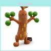 Süßes Und Weiches Xiao Jing Ling Baummonster Plüschtier Cartoon Stil Grüne Farbe 30cm Höhe