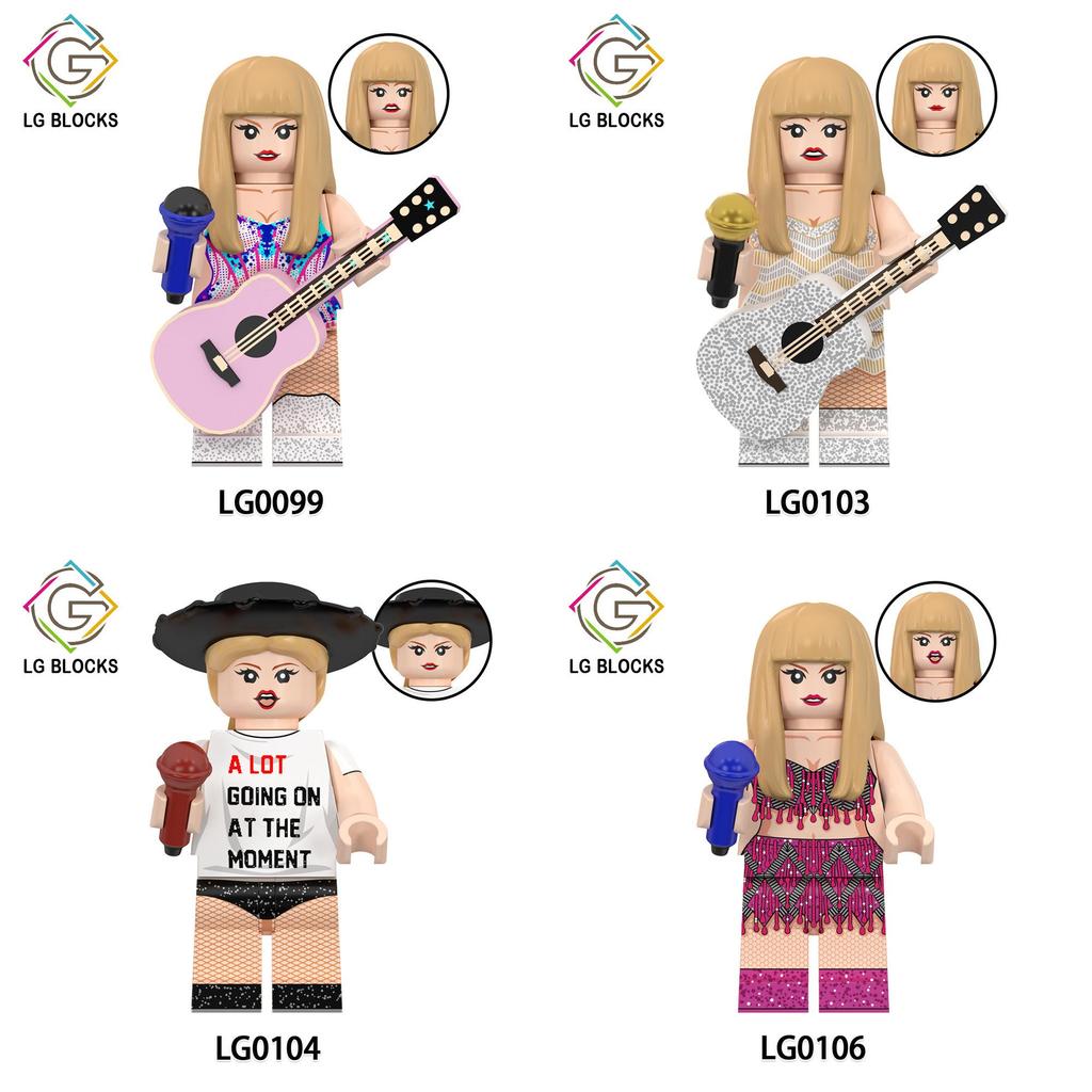 Taylor Swift Educational Building Blocks For Kids With Diy Assembly For Creative Play