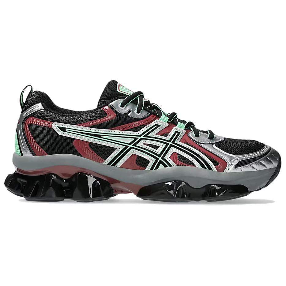 Asics Gel-Quantum Kinetic Comfortable Versatile Durable Low-Top Running Shoes Unisex Running Shoes Black Silver 1203A270-027