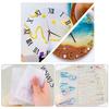 Clock Large Arabic Digital Resin Molds Roman Numeral Silicone Mold Wall Hanging Mold for Epoxy DIY Crafts Jewelry Making
