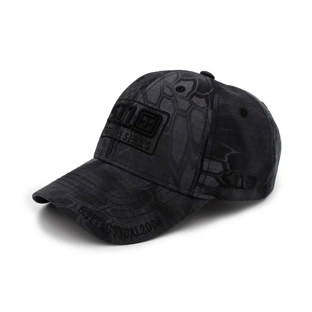 5.11 Velcro Tactical Camouflage Baseball Cap - Military Sports Hat