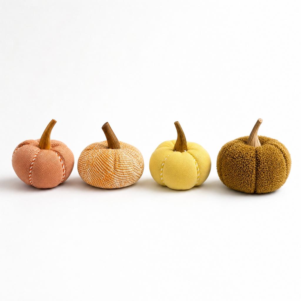 Woven Pumpkin Halloween Decoration Fall Ornament for Home Table Centerpiece