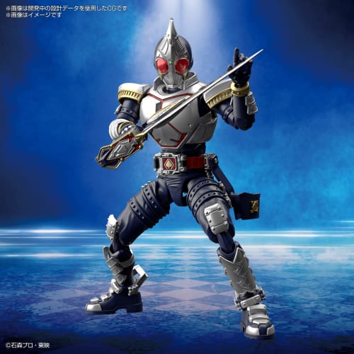 BANDAI SPIRITS Figure-rise Standard Kamen Rider Blade Color-coded Plastic Model