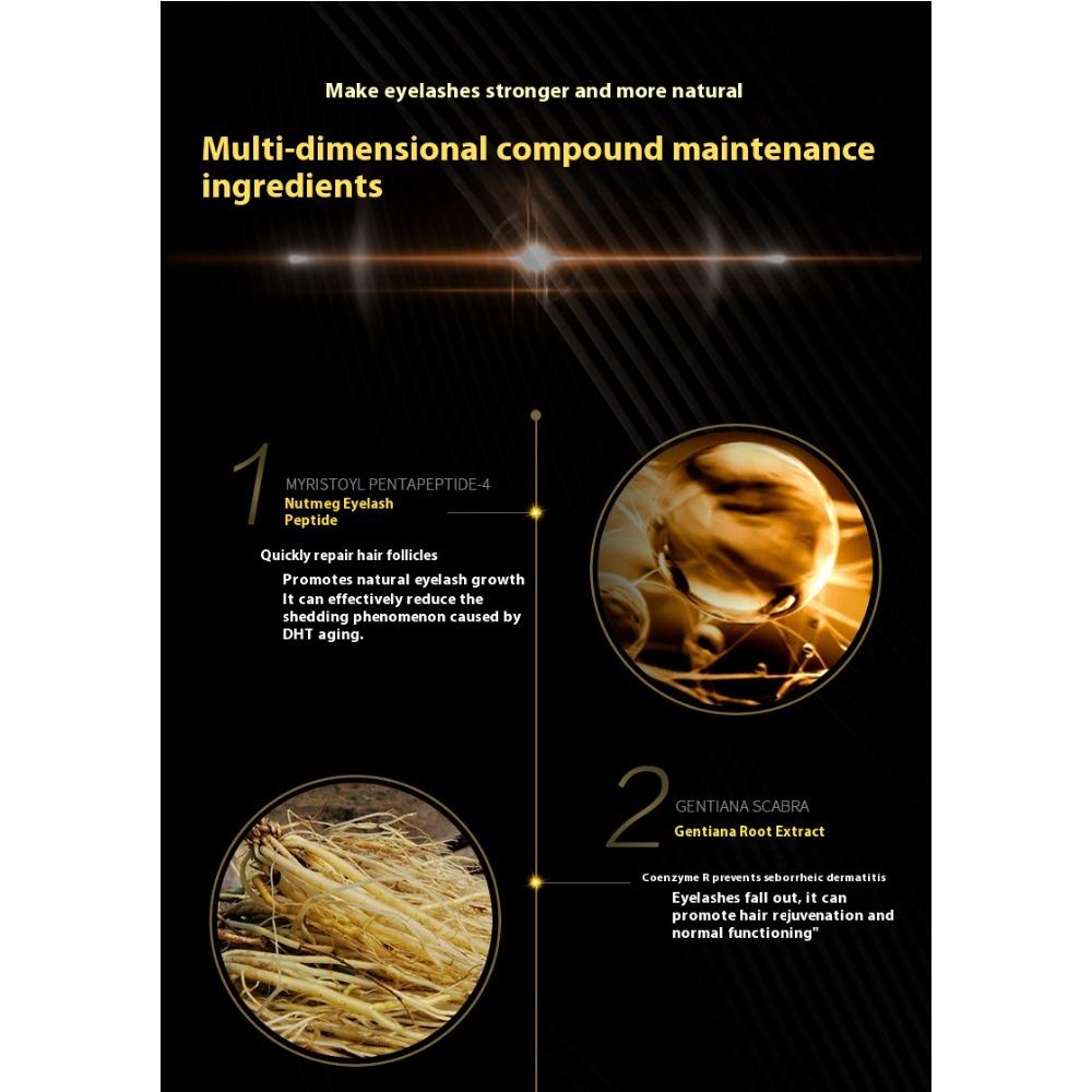 Nutmeg Eyelash Nutrient Acyl Pentapeptide Mascara Peptide MP4 Mascara