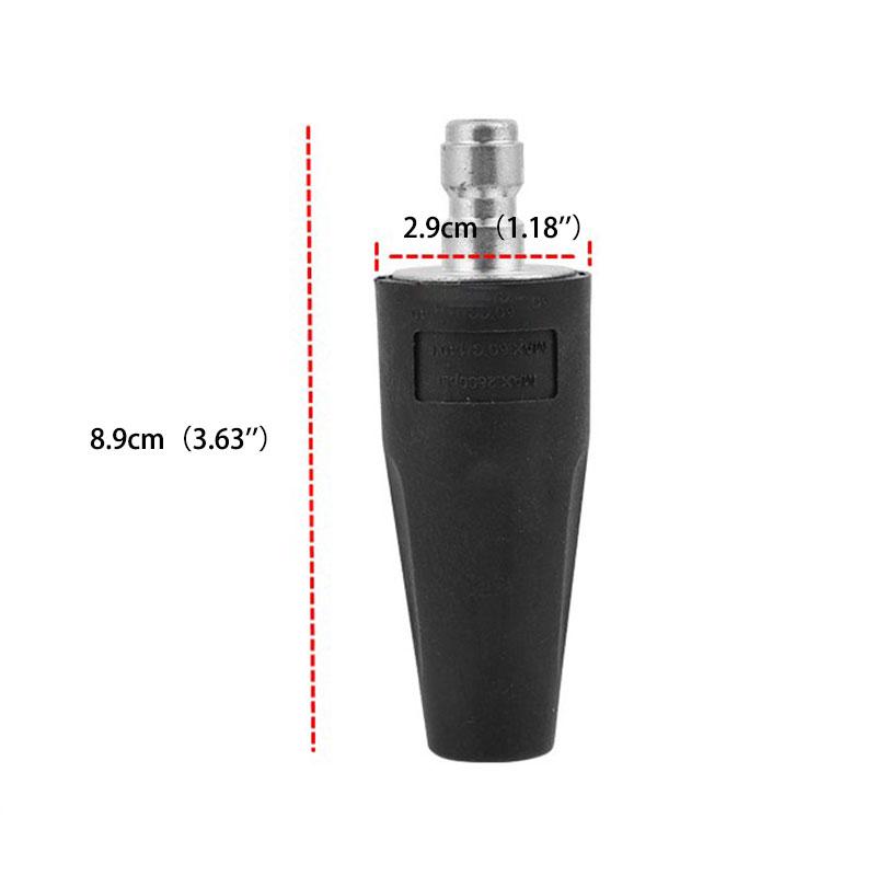 Turbo Nozzle With 1/4" Quick Release Plug Connector For High Pressure Car Washer