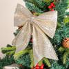 Christmas Sparkling Diamond Bow Pendant Party Festival Showcase Christmas Tree Decoration Large Bow Decoration Accessories New