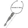 Retro Alloy Big Fish Bone Pendant Exaggerated Choker Necklace Women Novelty Design Collar Necklace Jewelry Accessories Gift