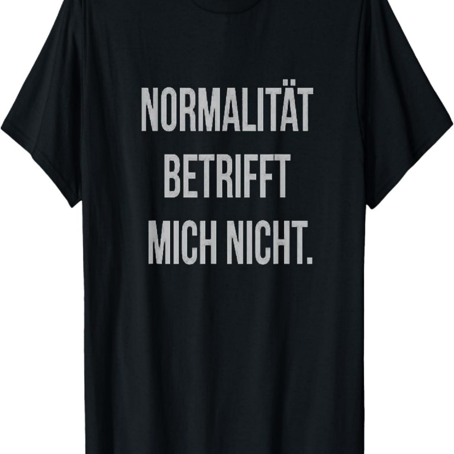 Funny T-Shirt Normality Betrifft mich nicht Gift Idea T-Shirt S чёрный