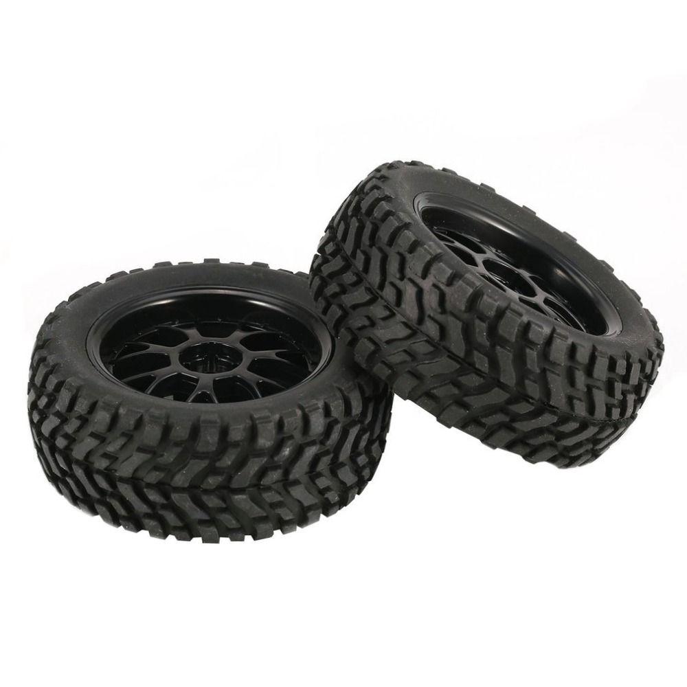 144001 124018 RC Car Wheel Rubber Rally Climbing Car Wheel Rim 75mm Tires Wheel  For MN99S