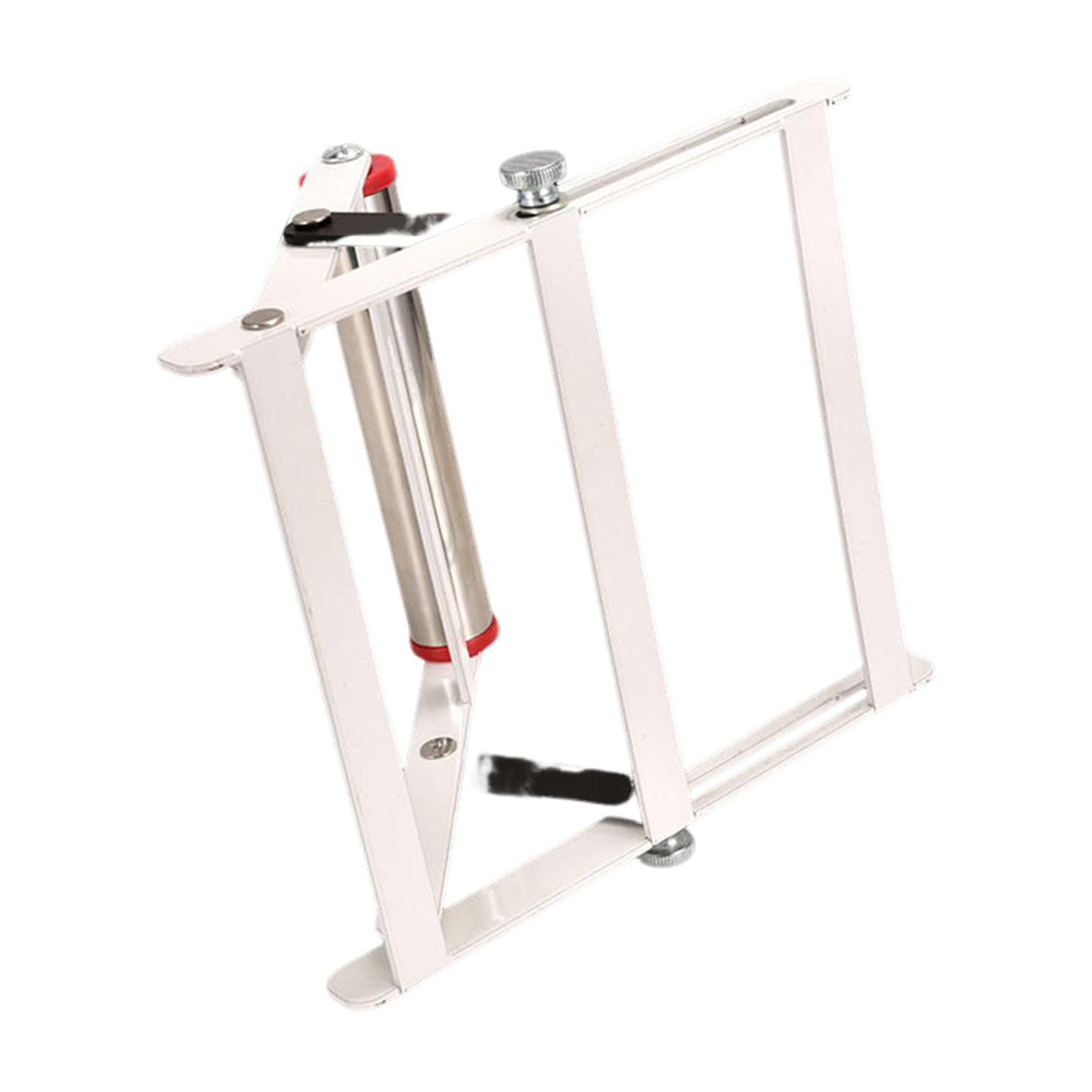 

Cutting Machine Support Stand Long Material Bracket Stable Heavy Duty Steel Construction for Metal Woodworking Tool