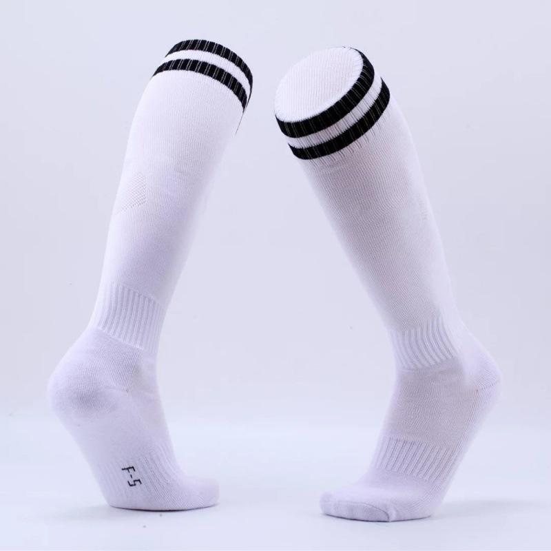 Football Socks Sports Socks Over Knee Stockings Men'S And Women'S Towel Bottom Thickened Children'S Football Socks Breathable And Sweat-Absorbing