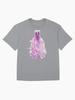 Liquid Television Smiley Happy - Variant 2 [Futuristic Liquid Acrylic Television Head] Oversized Unisex T-Shirt