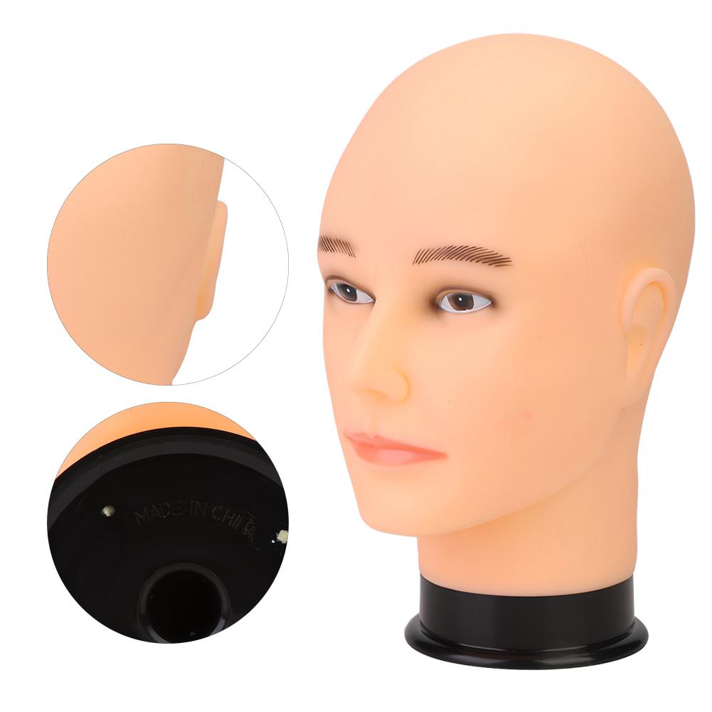 Professional Male Mannequin Head Hat Display Wig Training Practice Model Head