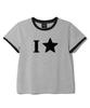 Bibalabida Steady Women'S Ringer Short Sleeve T-Shirt
