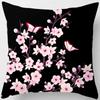 Beautiful Cherry Tree Square Pillowcase Cushion Cover for Home Decor, Car Sofa   45cm*45cm