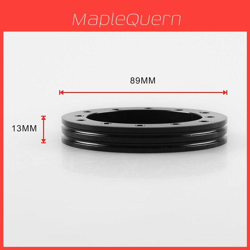 Premium Quality Universal Car Spacer 0.5"/1" Hub For 6 Hole Steering Wheel To 3 Hole Adapter