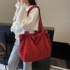 New Large Capacity Drawstring Shoulder Bag Lightweight and Simple Bento Bag