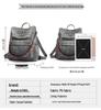 Retro-Rucksack und Umhängetasche im koreanischen Stil mit großem Fassungsvermögen