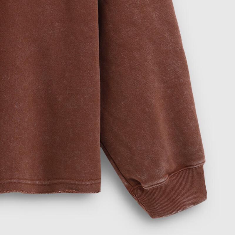 GAP Unisex Logo Print Fleece Lined Sweatshirt