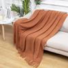 Nordic Tassel Sofa Throw Blanket - Air Conditioning Nap & Hotel Bed Runner, Summer Bed Flag, Bed End Blanket