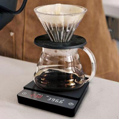Mini Kahve Terazisi Zamanlayıcı Espresso LED Ekran Çok Fonksiyonlu USB Pour Over Damlama