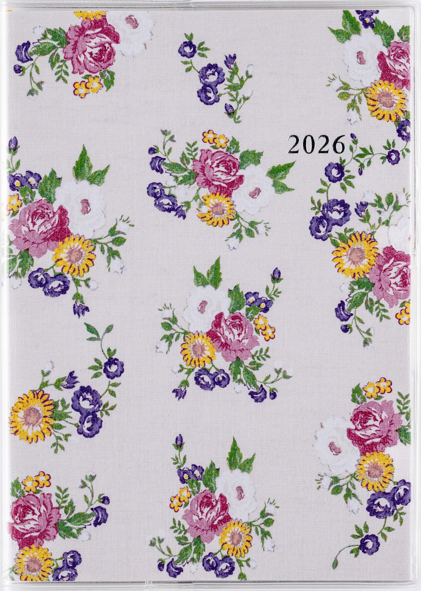 

282 La Fine 2 Planner Takahashi Shoten 2026 Edition Floral Pattern Monthly A6 Size