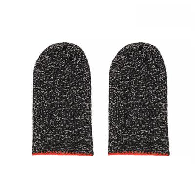 2Pcs Game Fingertip Sleeves Sweat Proof Anti-slip Breathable Screen Protective Gloves Kit Portable Gaming Parts