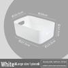 Large White Desktop Drawer Storage Box