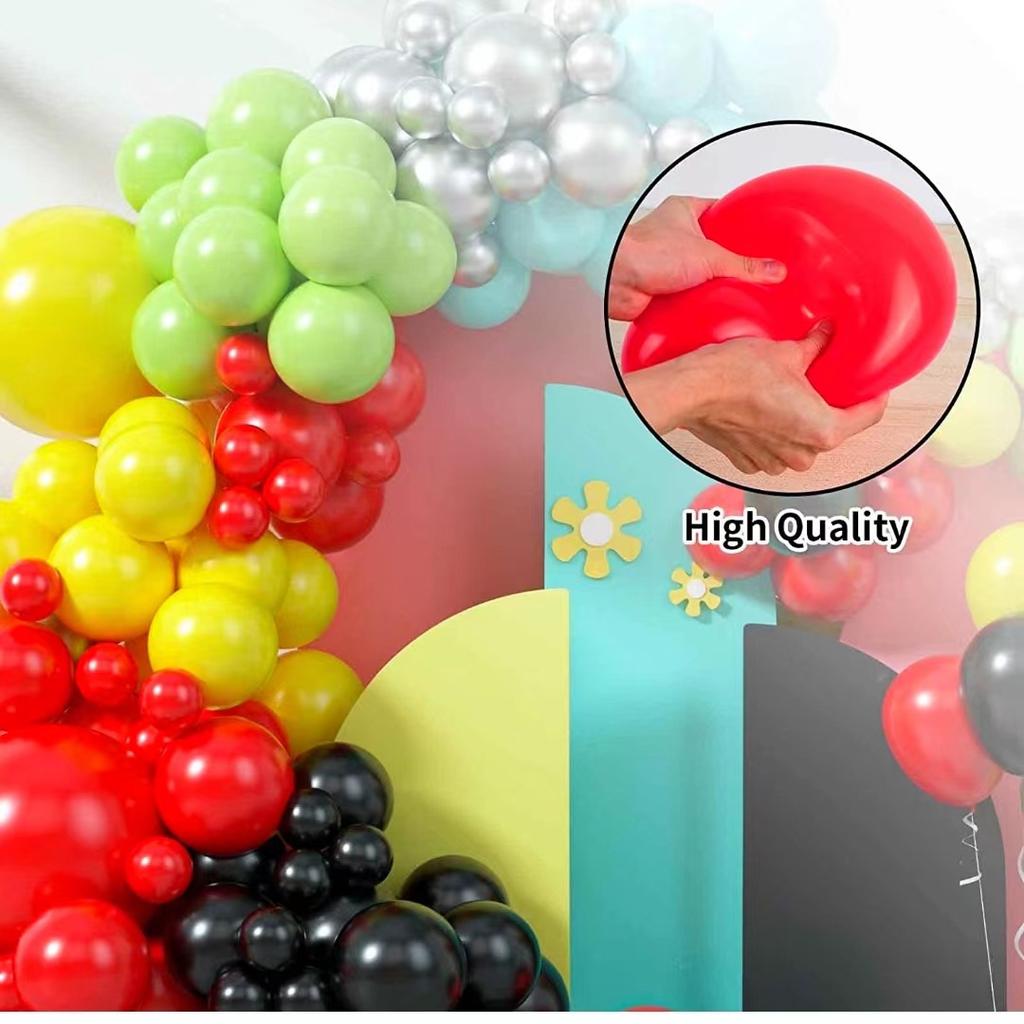 Balloon Chain Set Pink And Blue Multicolor Balloon Birthday Party Holiday Party Decoration Balloon Venue Arrangement