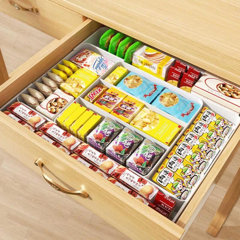 HANDUNYOU Expandable Drawer Cutlery Organizer