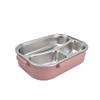 Lunch Box Stainless Steel Sealed and Insulated Lunch Box  Proof Cartoon Lunch Box for Kids Adults(Blue )