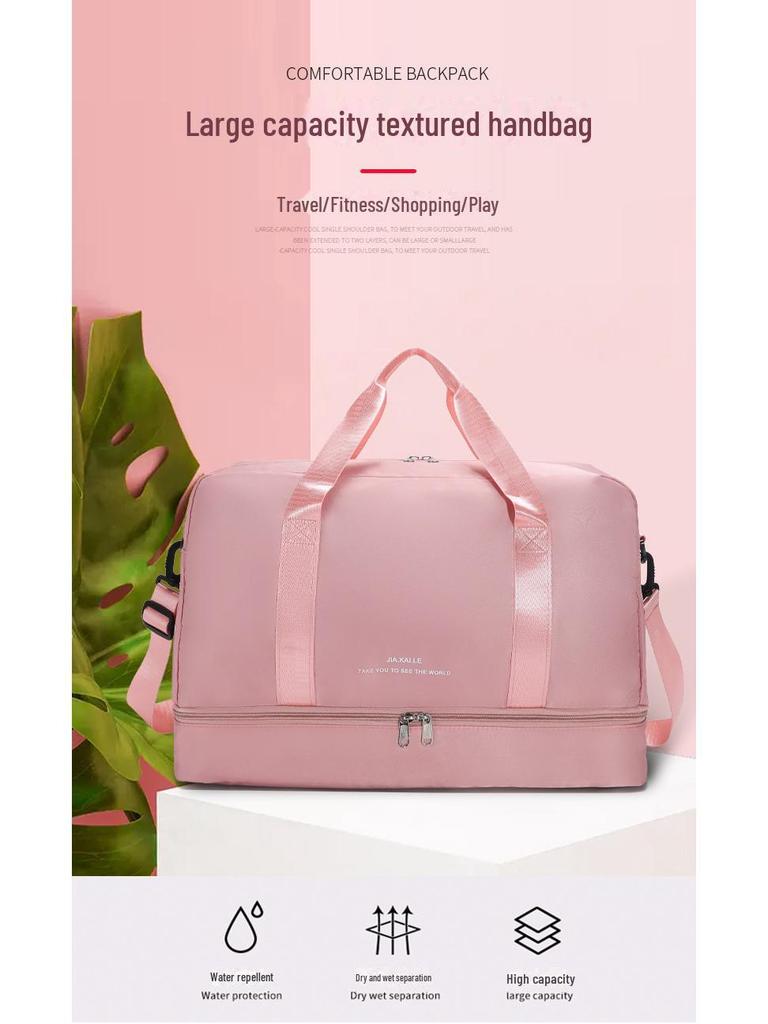 Wodoodporna torba do pływania z przegrodą mokro-suchą - Unisex torba fitness i podróżna do przechowywania kostiumu kąpielowego