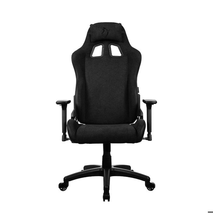 SIEGE GAMING - AROZZI - AVANTI SOFTFABRIC™ - Pure Black - Réglable En Hauteur - Confort Optimal