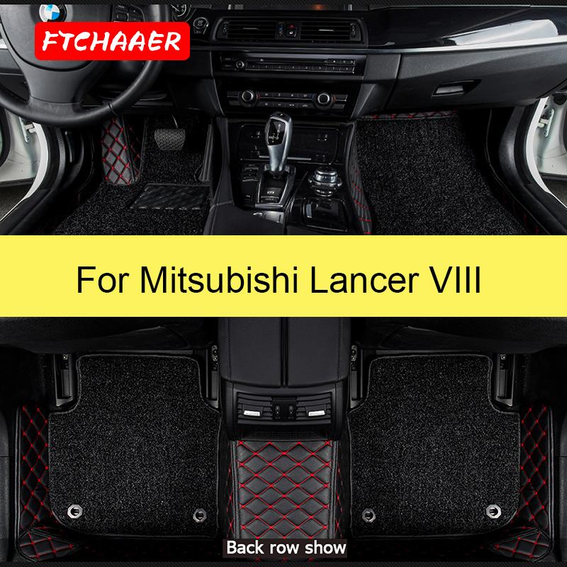 

FTCHAAER автомобильные коврики для Mitsubishi Lancer VIII 8th Foot Coche аксессуары