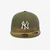 New Era Mlb New York Yankees Faded Washing Retro Crown Strapback New Olive 1513