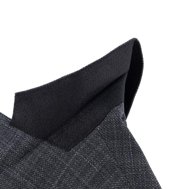 Seven Men's Pure Wool Textured Jacquard Business Blazer