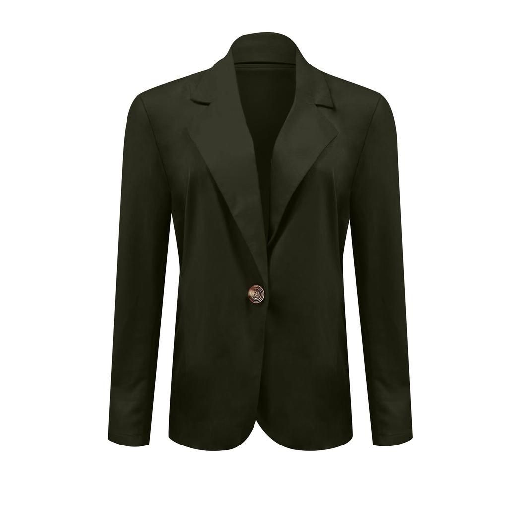 Women's Fashion Casual Suit Long Sleeve Slim Comfortable Cardigan Coat