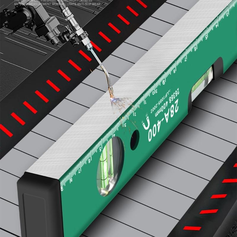 Magnetic Base Bubble Level Angles Finder Digital Level Ruler Protractor with Data Hold Function Electronic Inclinometer